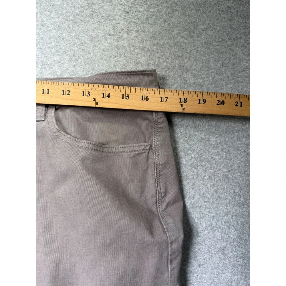 Flint and Tinder 365 Pants Mens 32x30 Taupe Slim Fit Stretch Chino Trousers